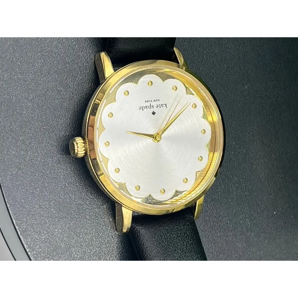 Kate Spade New York Metro 0586 Women's Leather Analog‎ Dial Quartz Watch EY586